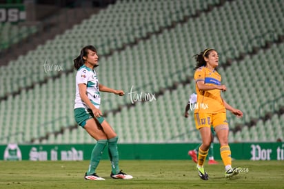 Yessenia Novella, Alexia Delgado | Santos vs Tigres femenil