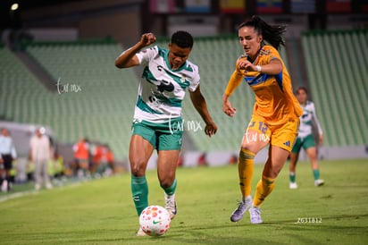 Vivian Ikechukwu, Diana Ordoñez | Santos vs Tigres femenil