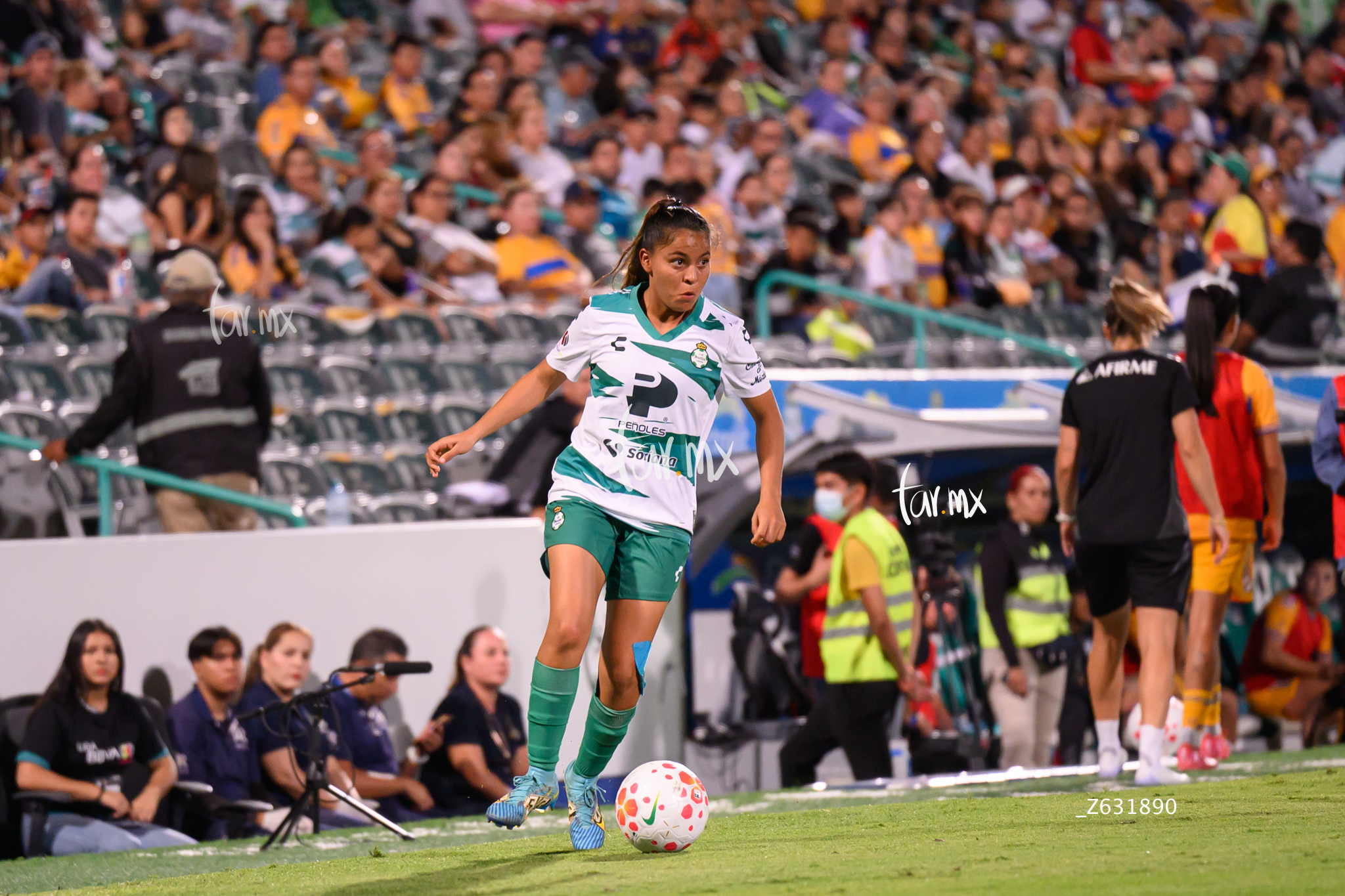 Kimberli Gómez | Santos vs Tigres femenil