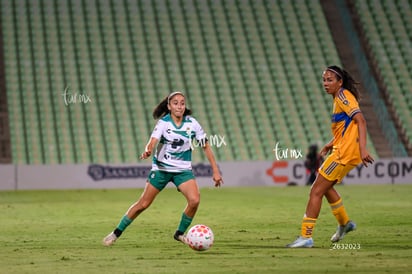 Doménica Rodríguez | Santos vs Tigres femenil