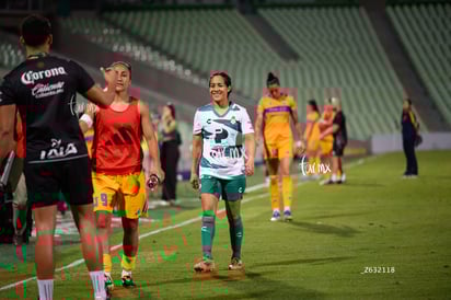 Dania Padilla | Santos vs Tigres femenil