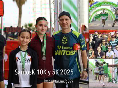 Galería de SantosK 10K y 5K 2025