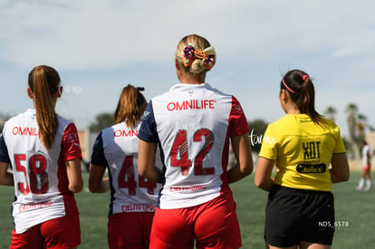 Leslye Hernández, Angelyn Barrera, Nancy Martínez | Santos Laguna vs Chivas Guadalajara sub 19