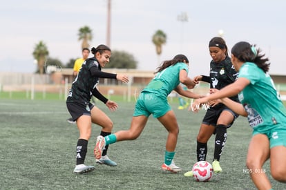 Yolanda Lira, Joanna Aguilera | Santos Laguna vs Leon sub 19