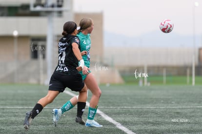 Marbella Romero, Britany Hernández | Santos Laguna vs Leon sub 19