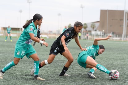 Karen Mendoza, Jennifer Escareño, Lili Rojas | Santos Laguna vs Leon sub 19