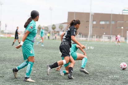 Karen Mendoza, Jennifer Escareño, Lili Rojas | Santos Laguna vs Leon sub 19