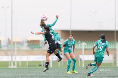 Marbella Romero, Britany Hernández | Santos Laguna vs Leon sub 19