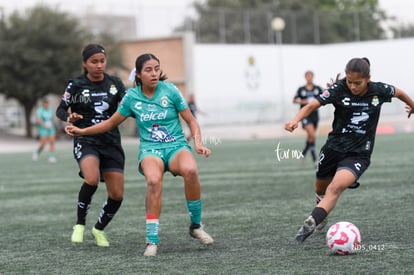 Yolanda Lira, Karoll Lopez, Jennifer Escareño | Santos Laguna vs Leon sub 19