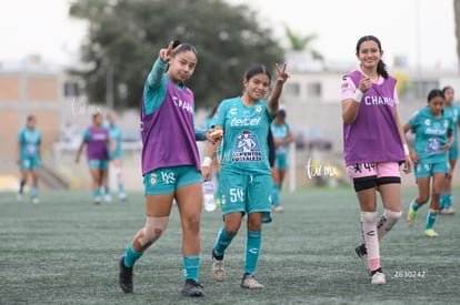 Karen Mendoza, Arely Frausto, Alexandra Mendoza | Santos Laguna vs Leon sub 19