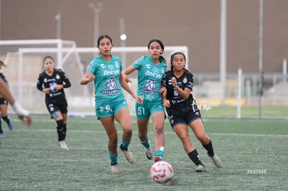 Yolanda Lira, Karoll Lopez, Conni Herrera | Santos Laguna vs Leon sub 19