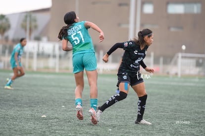 Mereli Zapata, Conni Herrera | Santos Laguna vs Leon sub 19