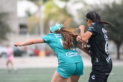 Cielo Maza, Ailin Serna | Santos Laguna vs Leon sub 19