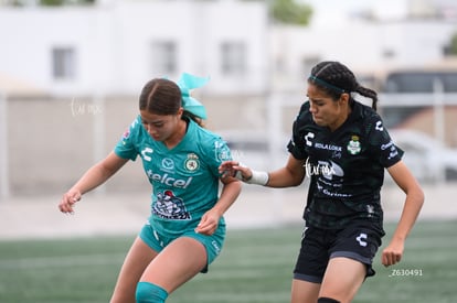 Cielo Maza, Ailin Serna | Santos Laguna vs Leon sub 19