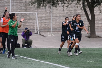 celebración de gol | Santos Laguna vs Leon sub 19