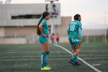 Gineva López, Cielo Maza | Santos Laguna vs Leon sub 19