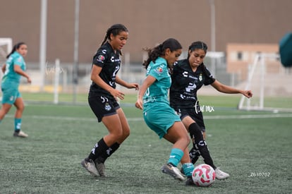 Hiromi Alaniz, Ailin Serna, Fernanda Hernández | Santos Laguna vs Leon sub 19