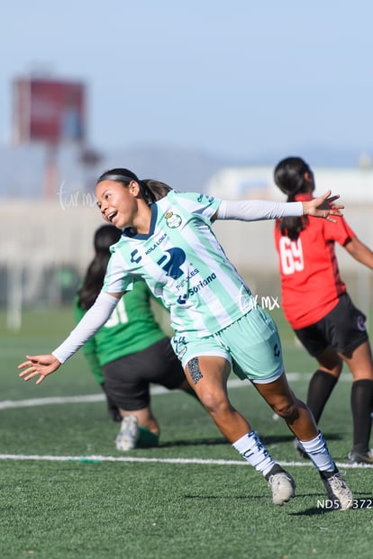 gol, Mereli Zapata | Santos Laguna vs Tijuana femenil sub 19