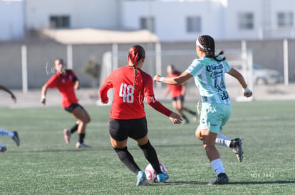 Mia Rangel, Britany Hernández | Santos Laguna vs Tijuana femenil sub 19