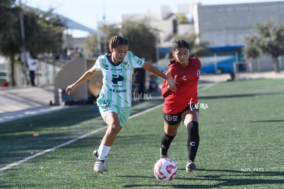 Jennifer Escareño, Dana Caudillo | Santos Laguna vs Tijuana femenil sub 19