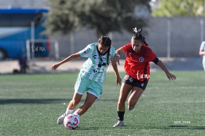 Jennifer Escareño, Karola Quintos | Santos Laguna vs Tijuana femenil sub 19