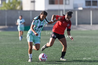 Jennifer Escareño, Karola Quintos | Santos Laguna vs Tijuana femenil sub 19