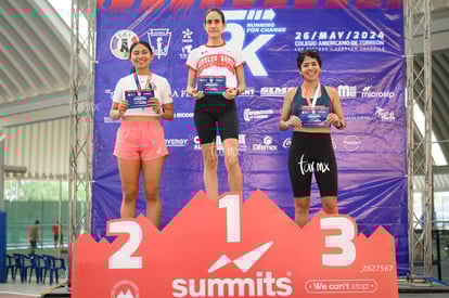 Monse Lope, Jessica Flores, Lucero Alvarado | 5K Colegio Americano carrera con causa 2024
