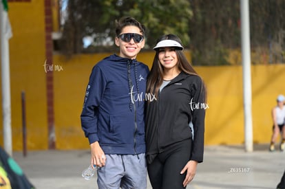 Jared Rivera, Stephany Cisneros | Carrera 5K Fundadores Ejido 6 Enero