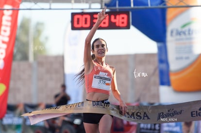 Jessica Flores, campeona 10K Santos | Carrera 5K y 10K Santos Laguna