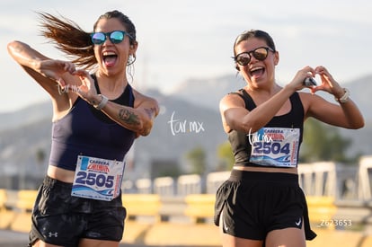 Ana Karen, Marijose, bengalas, aba | Carrera Chilchota 5K 10K 21K