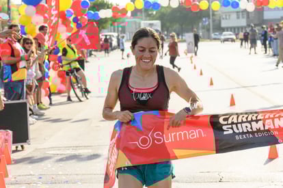 Daniela García Vélez, 36:28 campeona 10K | Carrera Surman 2025 en Torreón