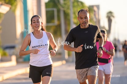 Isabel Vélez, Daniel Ortíz, bengalas | Entrenamiento rumbo al Maratón Lala 2026