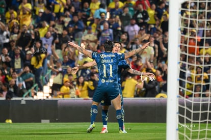 festejo gol Victor Dávila, Víctor Dávila | Santos Laguna vs América