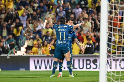 festejo gol Victor Dávila, Víctor Dávila | Santos Laguna vs América