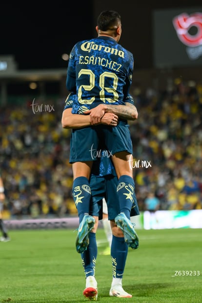 festejo de gol, Erick Sánchez | Santos Laguna vs América