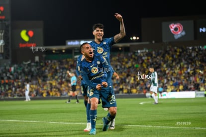 festejo de gol, Erick Sánchez | Santos Laguna vs América