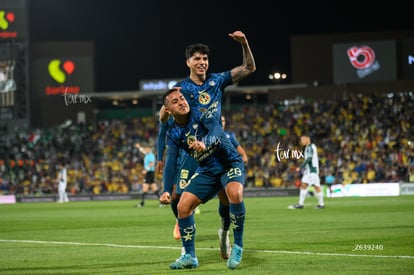 festejo de gol, Erick Sánchez | Santos Laguna vs América