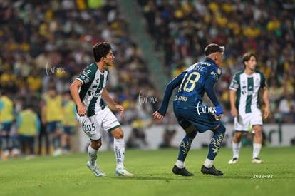 Guillermo Muñoz, Cristian Calderón | Santos Laguna vs América