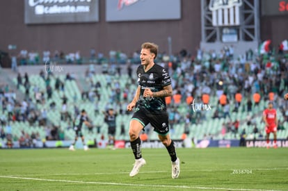 festejo gol, Bruno Barticciotto | Santos Laguna vs Atlas J8