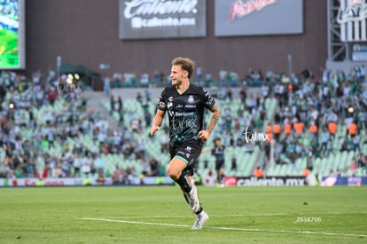 festejo gol, Bruno Barticciotto | Santos Laguna vs Atlas J8