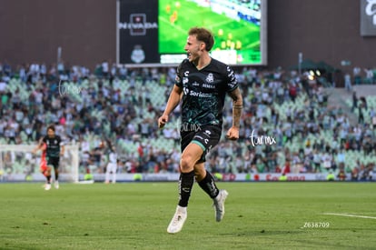 festejo gol, Bruno Barticciotto | Santos Laguna vs Atlas J8