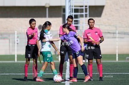 capitanas, árbitros, Victoria Escandón, Citlalli Conchas | Santos Laguna vs Chivas femenil S19