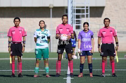capitanas, árbitros, Victoria Escandón, Citlalli Conchas | Santos Laguna vs Chivas femenil S19