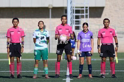 capitanas, árbitros, Victoria Escandón, Citlalli Conchas | Santos Laguna vs Chivas femenil S19