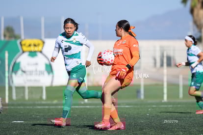 Mereli Zapata, Victoria Márquez | Santos Laguna vs Chivas femenil S19