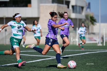 América Alonso, Britany Hernández | Santos Laguna vs Chivas femenil S19