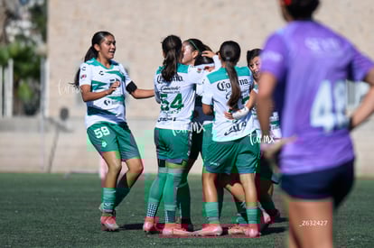 gol, Victoria Escandón, Britany Hernández | Santos Laguna vs Chivas femenil S19