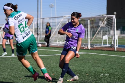 Britany Hernández, América Alonso | Santos Laguna vs Chivas femenil S19