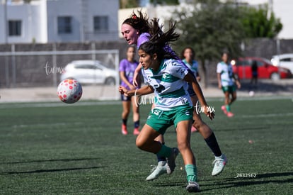 Genoveva Rojas, Sophia Garcia | Santos Laguna vs Chivas femenil S19