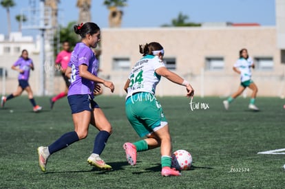 América Alonso, Britany Hernández | Santos Laguna vs Chivas femenil S19